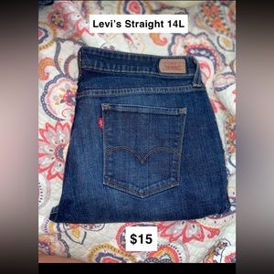 levi’s straight jean 14L